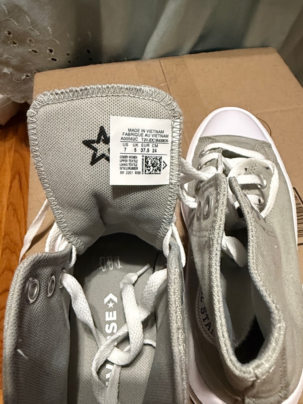 Converse Chuck Taylor All Star Move Platform in Gray - Picture 6 of 6